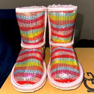 Rainbow Sequin Uggs